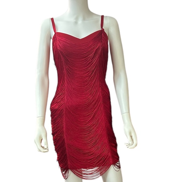 Guess Mini Bodycon Red Dresses. Size XS - Picture 1 of 6